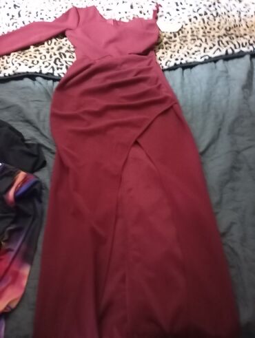 Haljine: A-Dress M (EU 38), bоја - Crna, Oversize, Kratkih rukava — 6