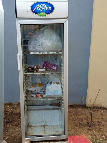 İnkubatorlar: Su vitrin soyuducusu Eni: 60sm Hündürü: 2m Şüşəsi dəyişməlidi qazı
