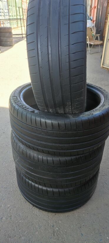 Шины: Шины 275 / 35 / R 20, Лето, Б/у, Комплект, Легковые, Michelin — 5