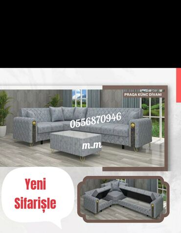 Divanlar: Künc divan, Yeni, Açılan, Bazalı, Parça, Şəhərdaxili pulsuz çatdırılma — 9