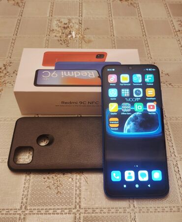 gence telfon: REDMI 9C NFC ⚡ - 32 GB yaddaş ✅ - NFC var ✅ - Barmaz izi sensoru ✅ -