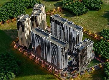 из дубая: 3 комнаты, 96 м², Асанбай мкр Элитка, 8 этаж, ПСО (под самоотделку) — 2