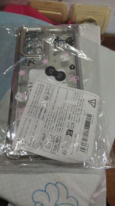 вытяжка 1000 куб м: Şəffaf, naxışlı telefon qabı - Dizayn: Hello Kitty temalı naxışlar