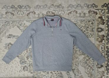 футболка томми хилфигер мужская: Мужская толстовка, L (EU 40), Tommy Hilfiger, Новый, цвет - Серый, Самовывоз, Платная доставка