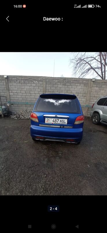 продажа авто матиз б у: Daewoo Matiz: 2003 г., 0.8 л, Механика, Бензин