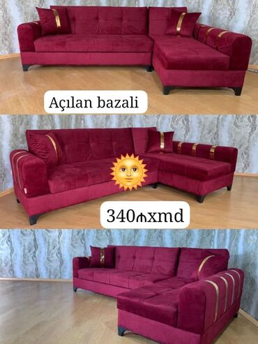 Künc divan, Qonaq otağı üçün, Yataq otağı üçün, Eyvan üçün, Bazalı, Açılan