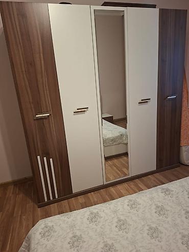 Mebel: Yataq otağı mebel dəsti Tərkib: - 4 qapılı qarderob – mərkəzdə tam — 3