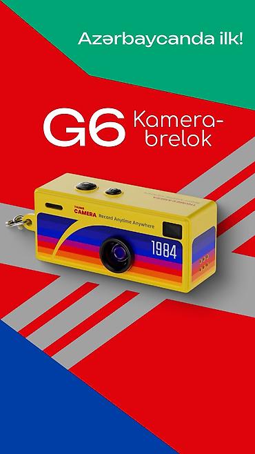 Fotokameralar: Azərbaycanda ilk! G6 Kamera-brelok - yüngül, həmişə əl altda olan — 2