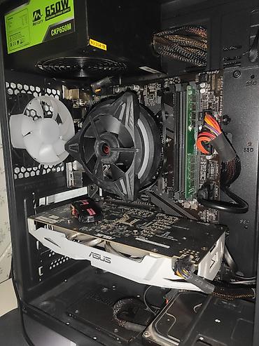 Masaüstü kompüterlər və iş stansiyaları: Gaming stolüstü kompüter komplekti Tərkibi: - Sistem bloku: şüşə — 10