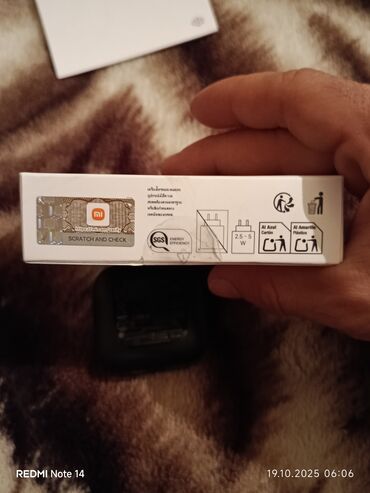 Qulaqcıqlar: Yeni Simsiz (Bluetooth) Qulaqcıqlar, Xiaomi, rəng - Qara — 14