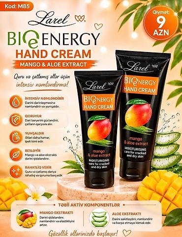 крем: Larel BIO Energy Hand Cream – Mango & Aloe Extract - Məhsul tipi — 1