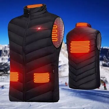 moderne zimske jakne 2022: Prsluk sa grejačima Prsluk sa ugrađenim grejačima Za primenu na