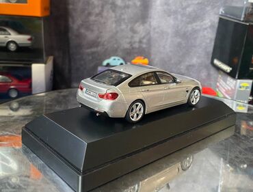 Avtomobil modelləri: Коллекционная модель BMW 4 series F36 Gran Coupe silver 2014 Dealer — 17
