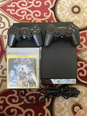 купить ps 1: Sony PlayStation 3 slim 1000 Гб HDD черный Resale. Sony PlayStation