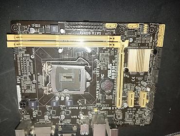 Комплектующие для ПК: Материнская плата для ПК, Б/у, Asus, LGA1150, Micro-ATX — 2
