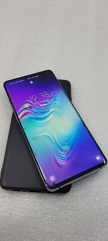 note 2: Samsung Galaxy S10 5G, Б/у, 256 ГБ, цвет - Черный, 2 SIM — 6