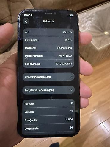 ses mixeri: IPhone 12 Pro, Sierra Blue, Face ID — 8