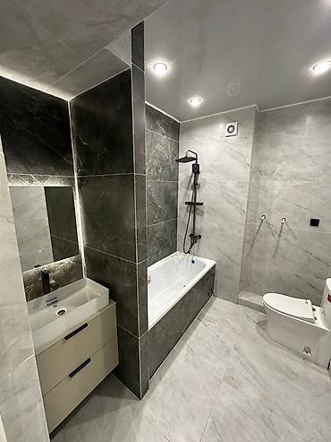 Ремонт под ключ: 🏡 Продается уютная 3-комнатная студия в ЖК «Ала-Тоо»! ✨ Площадь: 56 — 3