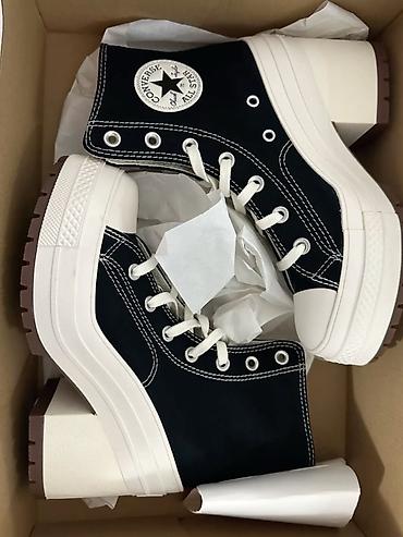 Кроссовки, 36, 36.5, Converse, Новый, цвет - Черный