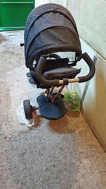 Детские велосипеды: Детский трехколесный велосипед-коляска HAFULONG - Конструкция 2‑в‑1 — 13