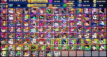 strange things: Аккаунт Brawl Stars — топовый прогресс и полный набор контента — 3