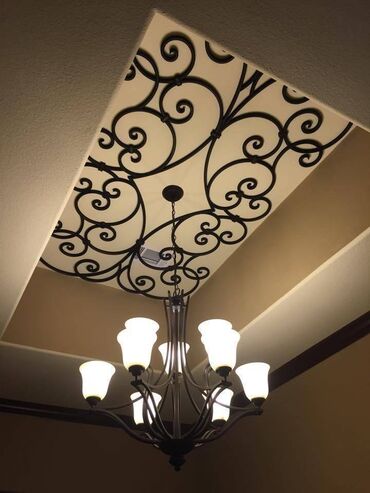 küçə işıqları satışı: Çılçıraq, 5 lampa, Metal