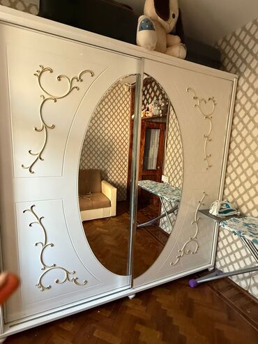 İşlənmiş, 2 qapılı Düz dolab, Qarderob, paltar dolabı