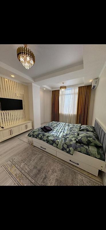 1 комната, Асанбай мкр, Домофон, Душевая кабина, Постельное белье