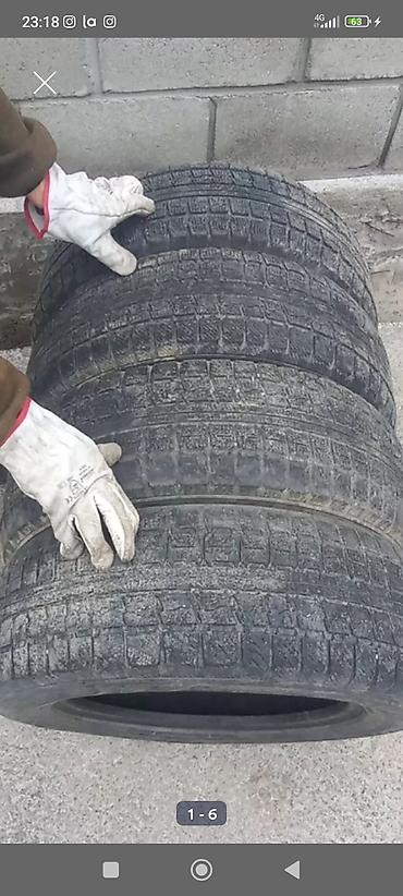 лысый: Шины 225 / 65 / R 17, Зима, Б/у, Комплект, Легковые, Япония, Toyo — 1