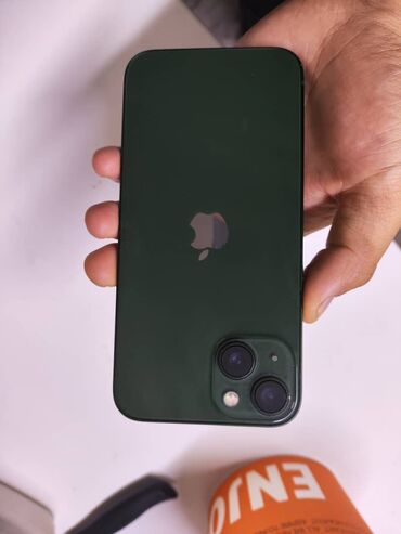 айфон 13 цена ош бу: IPhone 13, Колдонулган, 128 ГБ, Жашыл, 87 %