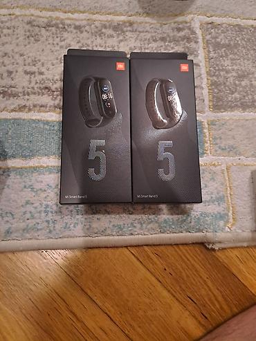 xiaomi mi band 1: Xiaomi Mi Smart Band 5 fitnes trekeri Model: XMSH10HM Rəng: Qara Suya — 2