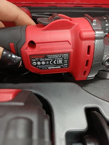 Электроинструменты: Набор аккумуляторного инструмента WORCRAFT 20V в кейсе Состав: - — 2