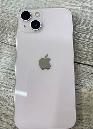 айфоны ош: IPhone 13, Колдонулган, 128 ГБ, Ак, Коргоочу айнек, Каптама, 91 %