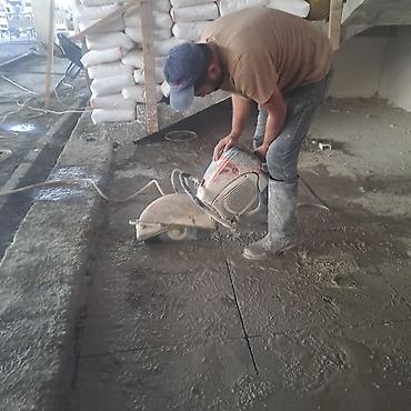 muhasib isi: Beton kəsimi xidməti - Sənaye və yaşayış obyektlərində beton döşəmə — 1