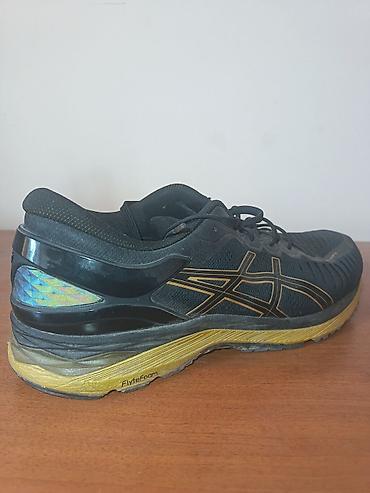Мырзалардын бут кийими: Эркектердин кроссовкасы, 46, Asics, Колдонулган, түсү - Кара, Өзү алып кетүү — 3
