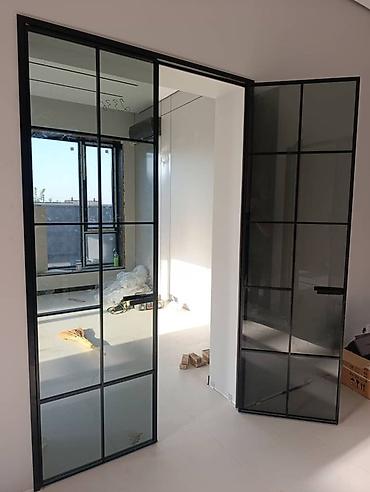 Перегородки на заказ: На заказ Лофт-перегородка, Монтаж — 27