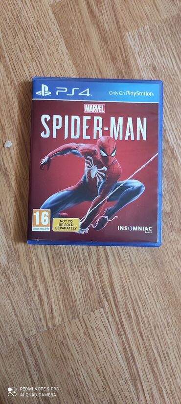 marvel spiderman: Ps4 Marvel Spiderman oyunu orginal işlenmiş. 1 hefte istifade etmişəm