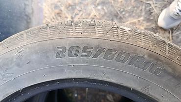 sigma 16: Шины 205 / 60 / R 16, Зима, Б/у, Комплект, Легковые, Centara — 6