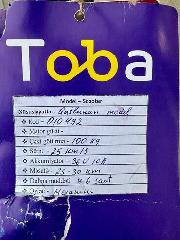 Mopedlər,skuterlər: - Toba LYS X-8, 50 sm3 — 5