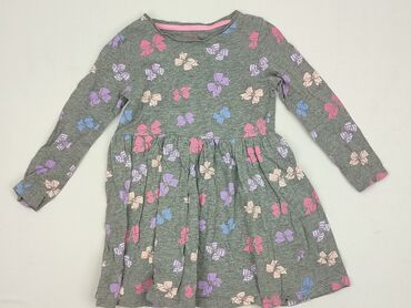 sukienka midi zielona: Dress, 4-5 years, 104-110 cm, condition - Perfect