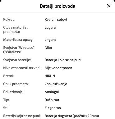 andrein krst: Set sat 4 komada .Porucuje se i ceka se 10-tak dana. Obavezna uplata — 2