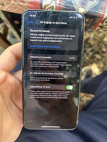 xs max 64: IPhone Xs Max, 256 GB, Qızılı, Face ID — 4