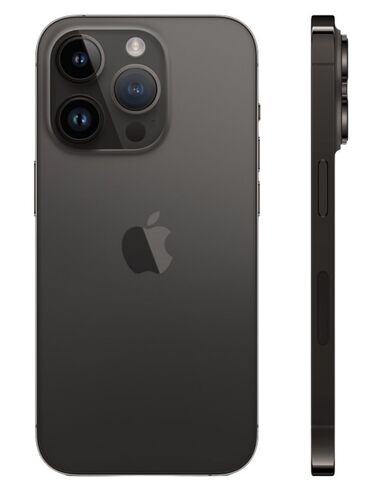 Apple iPhone: IPhone 14 Pro Max, Б/у, 512 ГБ, Черный, Зарядное устройство, 92 %