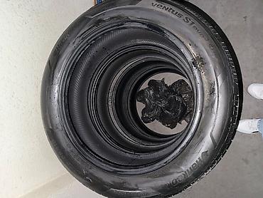 balta disk: İşlənmiş Şin Hankook 225 / 55 / R 19 — 4