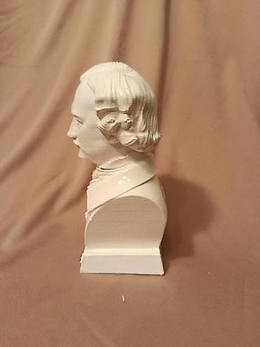 Fiqurlar: Fiqur, Gips, rəng - Ağ — 13