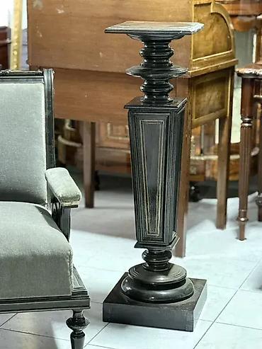100cm: Stilski postament Napoleon III Dobro stanje 31x31 cm Visina 101 cm — 4
