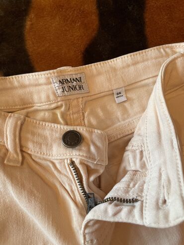 женские белые джинсы: Джинсы Армани Джуниор оригинал на 8 лет