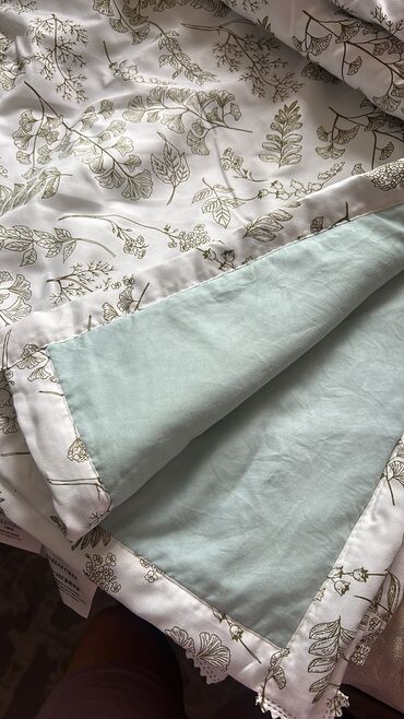 ново: Тонкое одеяло на лето самый раз, хлопок и лен, размер 200*230