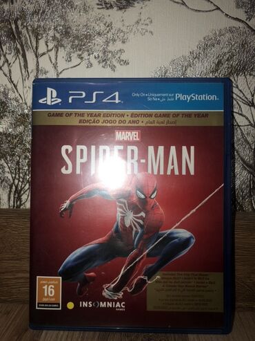 диск человек паук: Игра Marvel's Spider-Man: Издание "Игра года" для консоли PlayStation