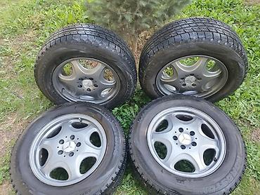 Колеса в сборе 235 / 60 / R 16, Зимняя шипованная, Б/у, Комплект, Легковые, Литые, отверстий - 5 — 5